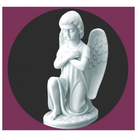 Ange agenouillé 38cm