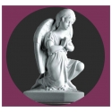 Ange agenouillé 27cm