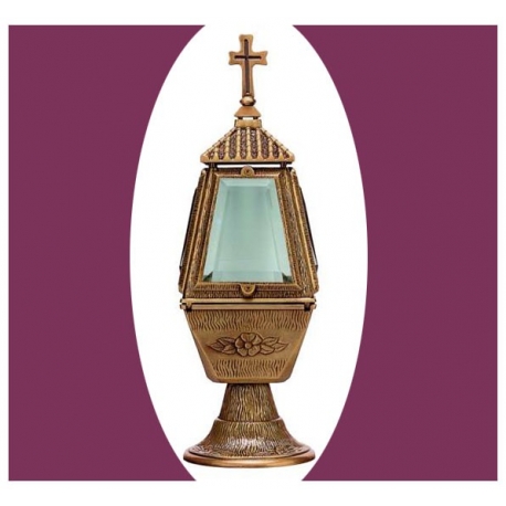 Lanterne avec croix 35cm