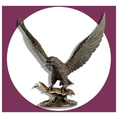 Aigle bronze 75cm