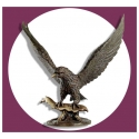 Aigle bronze 75cm